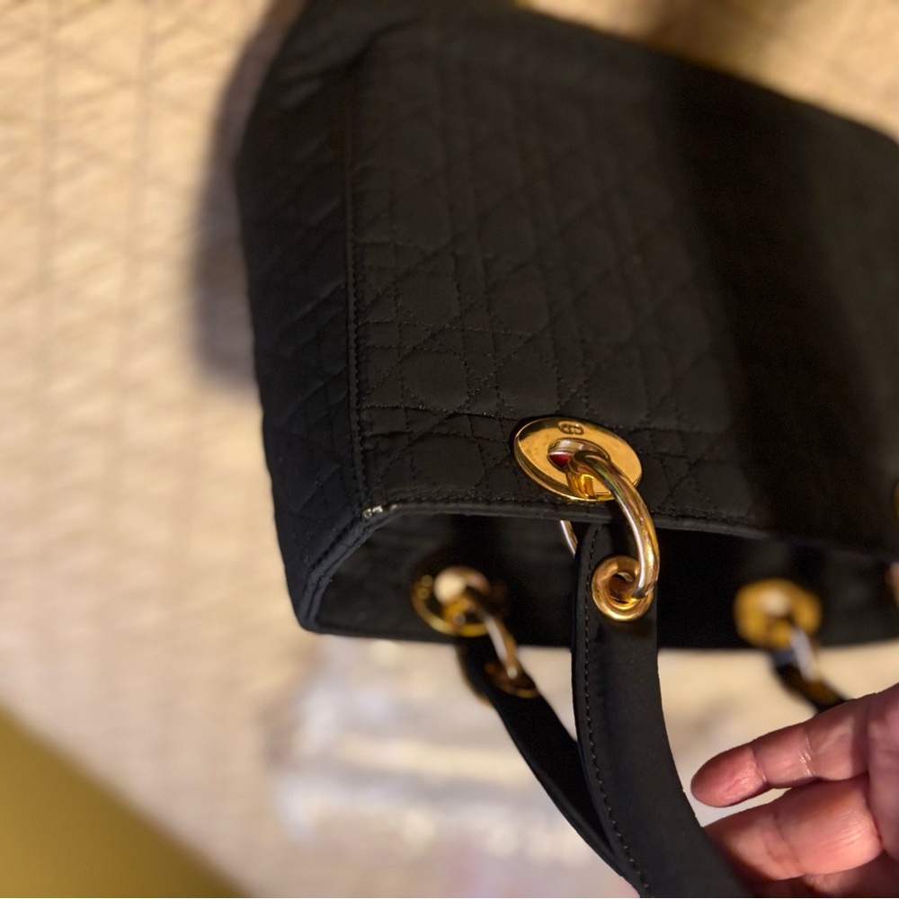 Dior Black nylon mini tote bag - Picture 6 of 12